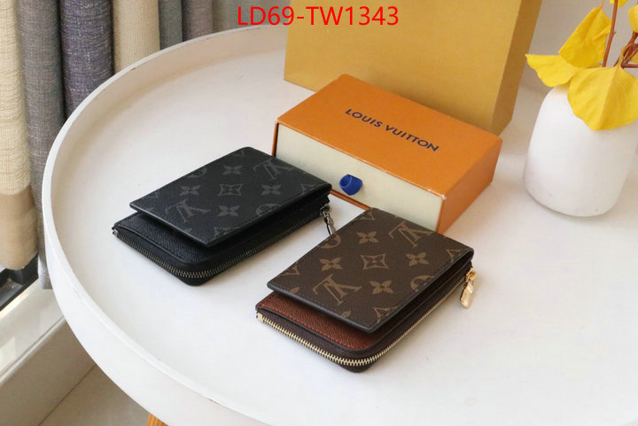 LV Bags(TOP)-Wallet,ID: TW1343,$: 69USD