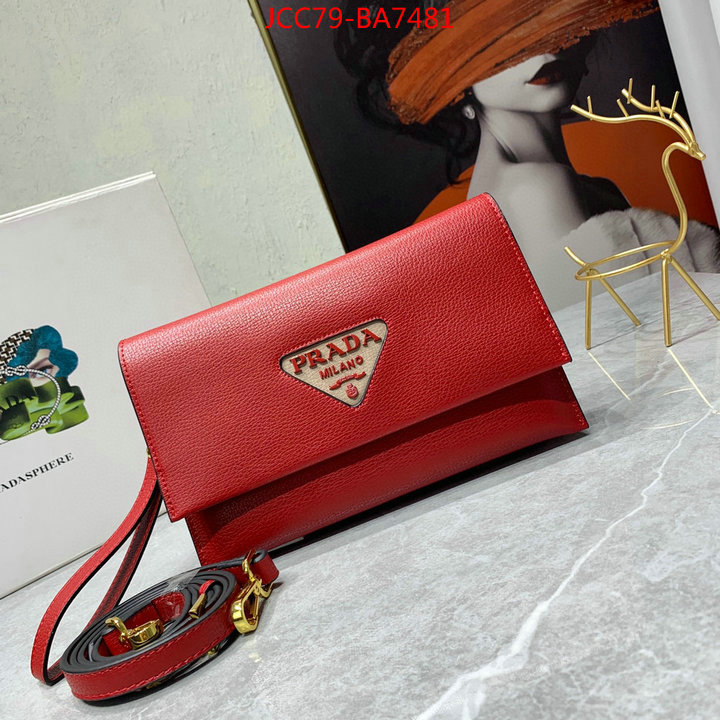 Prada Bags(4A)-Diagonal-,2023 aaaaa replica customize ,ID: BA7481,$: 79USD