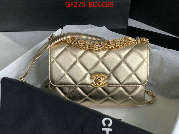 Chanel Bags(TOP)-Diagonal-,ID: BD6089,$: 275USD