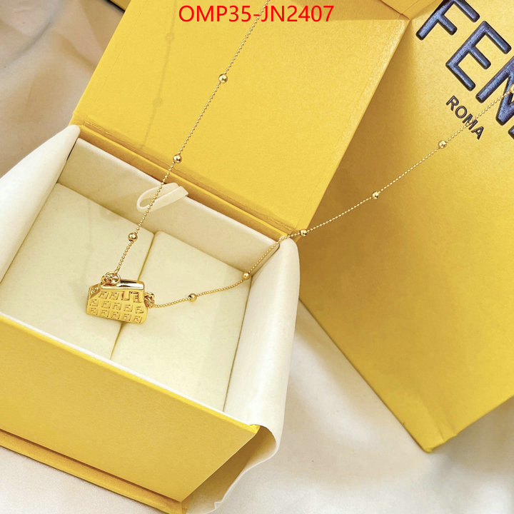 Jewelry-Fendi,perfect quality designer replica ,ID: JN2407,$: 35USD