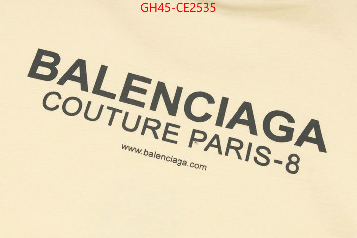 Clothing-Balenciaga,designer fashion replica , ID: CE2535,$: 45USD