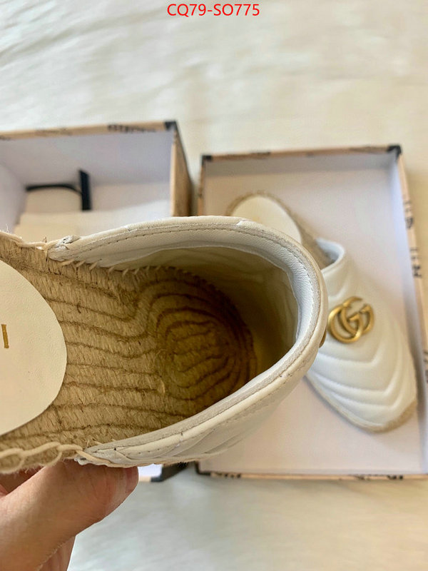 Women Shoes-Gucci,top fake designer , ID: SO775,$: 79USD