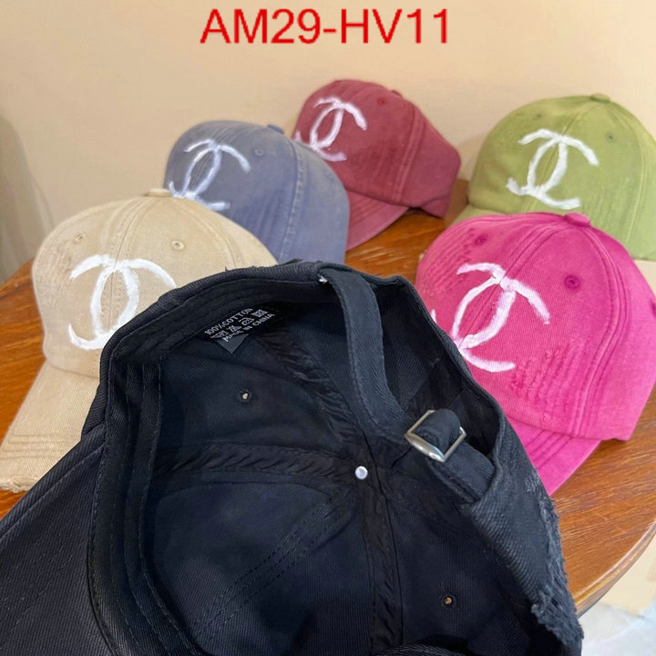 Cap (Hat)-Chanel,quality aaaaa replica ,ID: HV11,$: 29USD