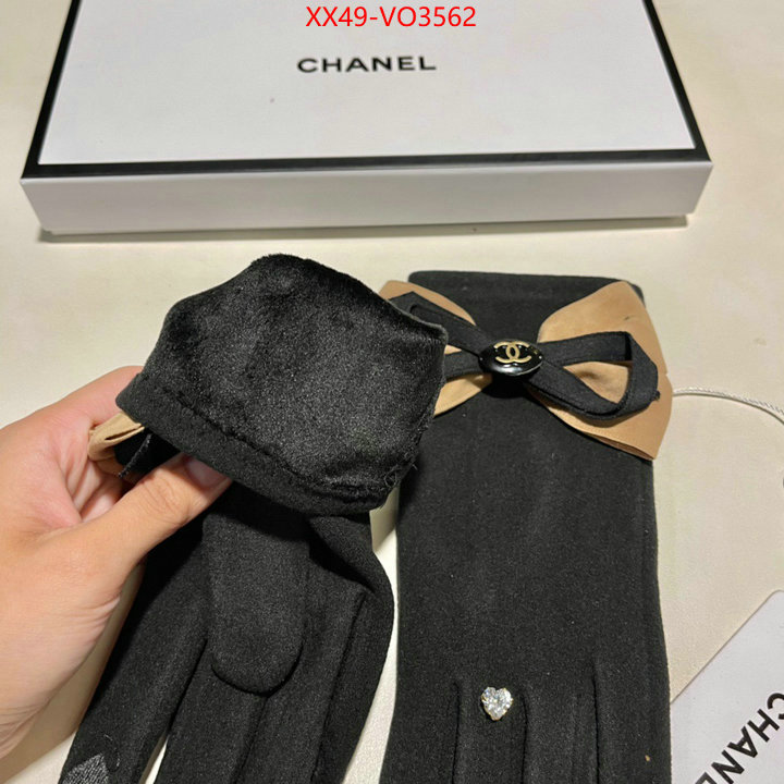 Gloves-Chanel,wholesale sale , ID: VO3562,$: 49USD