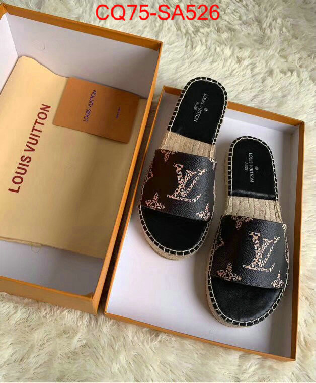 Women Shoes-LV,what 1:1 replica , ID:SA526,$:75USD