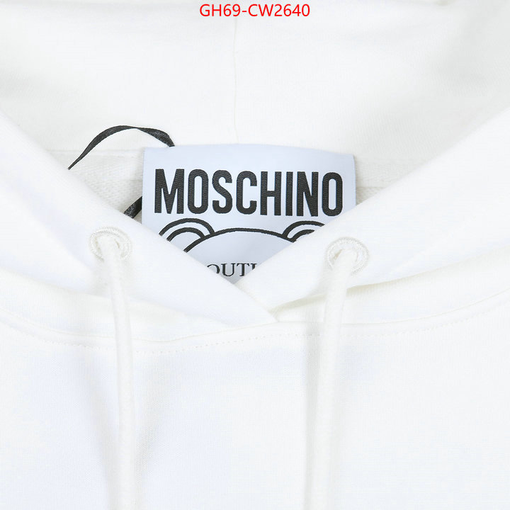 Clothing-Moschino,best quality fake , ID: CW2640,$: 69USD