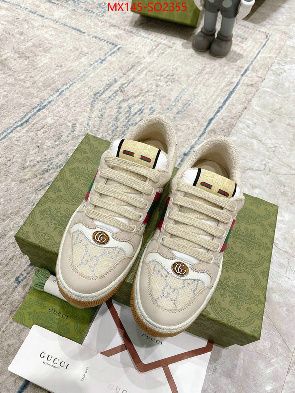 Men Shoes-Gucci,practical and versatile replica designer , ID: SO2355,$: 145USD