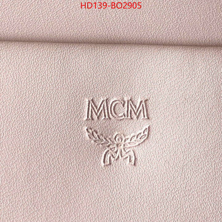 MCM Bags(TOP)-Backpack-,ID: BO2905,$: 139USD