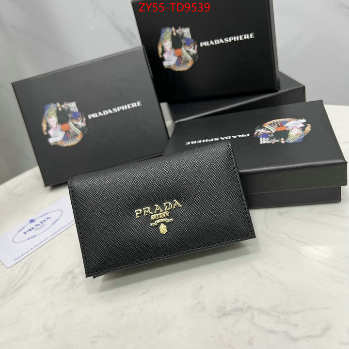 Prada Bags(4A)-Wallet,buy 2023 replica ,ID: TD9539,$: 55USD