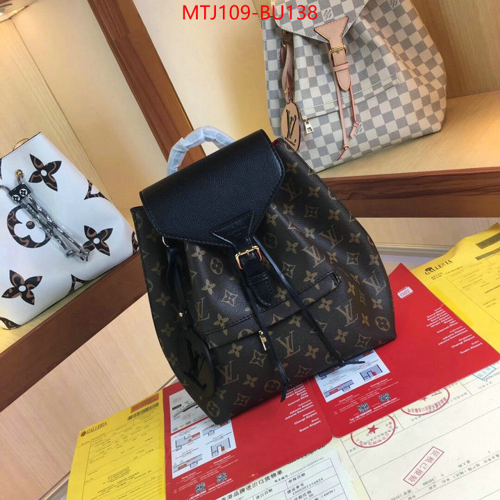 LV Bags(4A)-Backpack-,what is a counter quality ,ID: BU138,$: 109USD