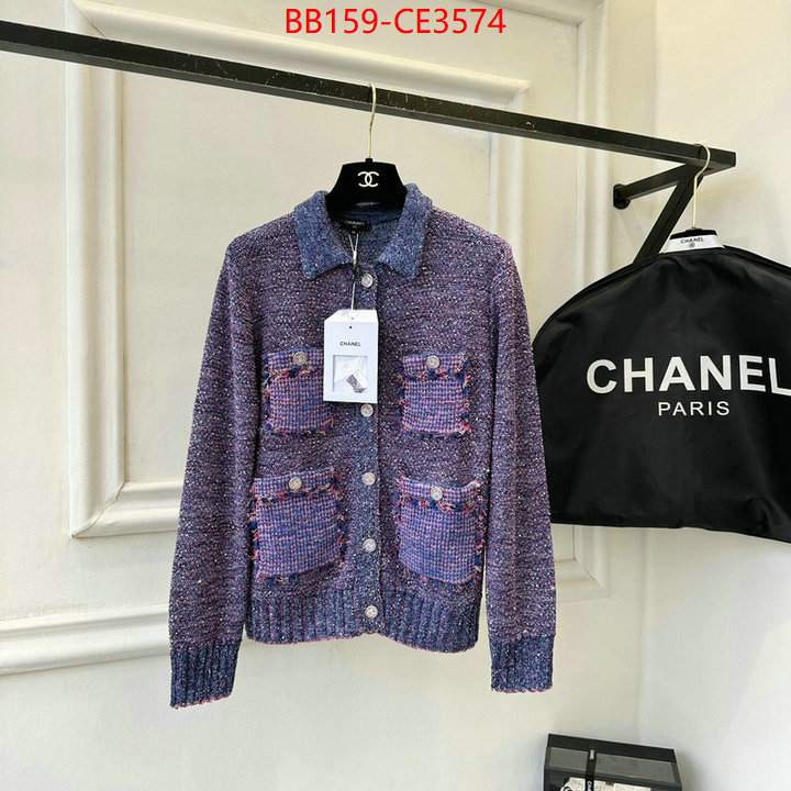 Clothing-Chanel,replica aaaaa+ designer , ID: CE3574,$: 159USD