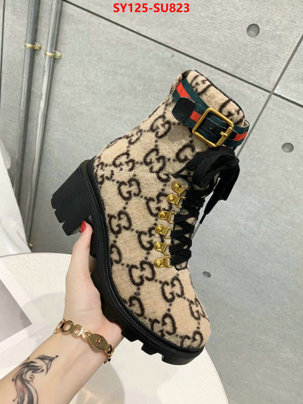 Women Shoes-Gucci,how to buy replcia , ID: SU823,$: 125USD