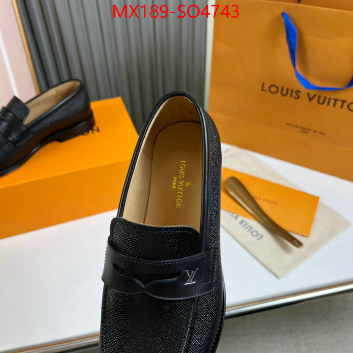 Men Shoes-LV,the top ultimate knockoff , ID: SO4743,$: 189USD