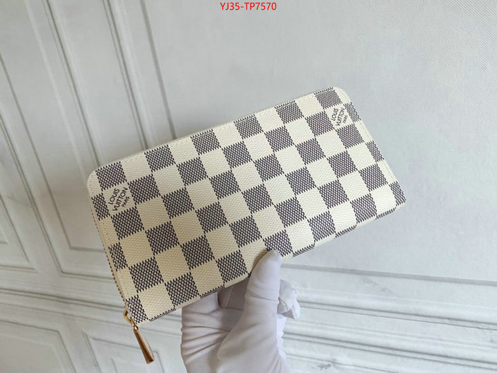 LV Bags(4A)-Wallet,buy cheap ,ID: TP7570,$: 35USD