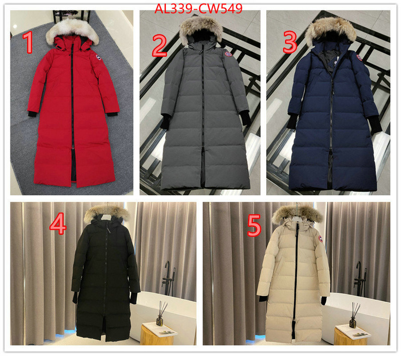 Down jacket Women-Canada Goose,fake high quality , ID: CW549,$: 339USD