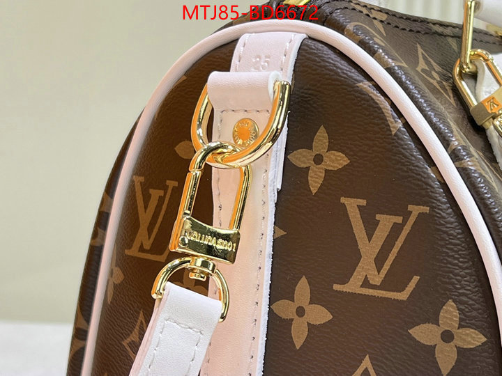 LV Bags(4A)-Speedy-,designer 7 star replica ,ID: BD6672,$: 85USD