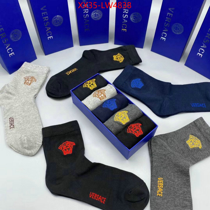 Sock-Versace,store , ID: LW4838,$: 35USD