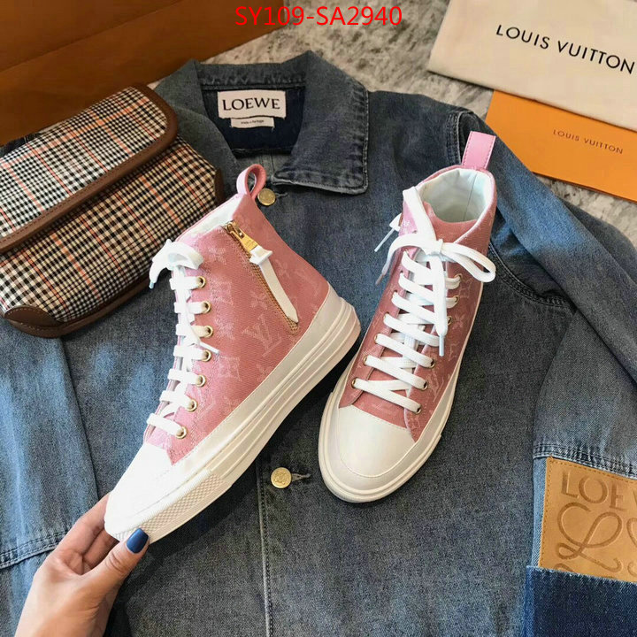 Women Shoes-LV,buy best quality replica , ID:SA2940,$: 109USD