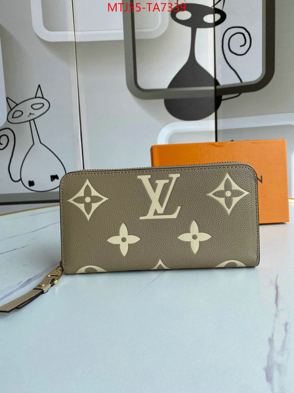 LV Bags(4A)-Wallet,ID: TA7339,$: 55USD