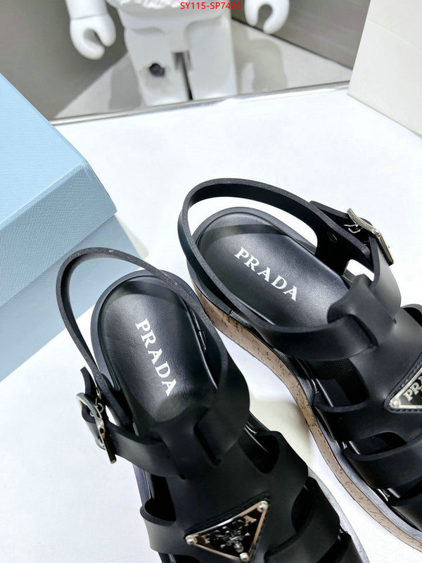 Women Shoes-Prada,where quality designer replica , ID: SP7428,$: 115USD