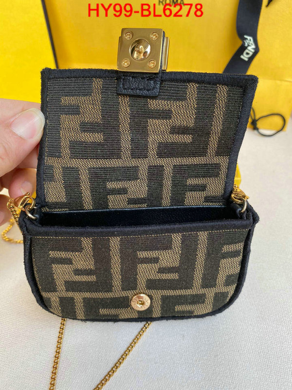 Fendi Bags(TOP)-Baguette,top perfect fake ,ID: BL6278,$: 99USD