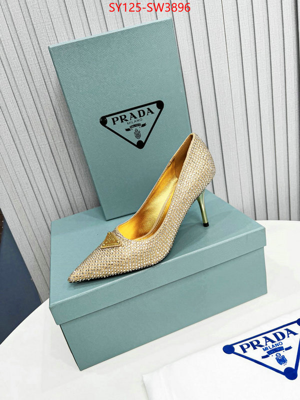 Women Shoes-Prada,where could you find a great quality designer , ID: SW3896,$: 125USD