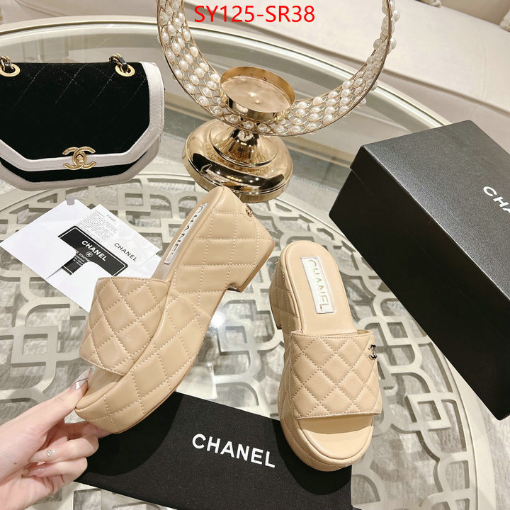 Women Shoes-Chanel,fake cheap best online , ID:SR38,$: 125USD