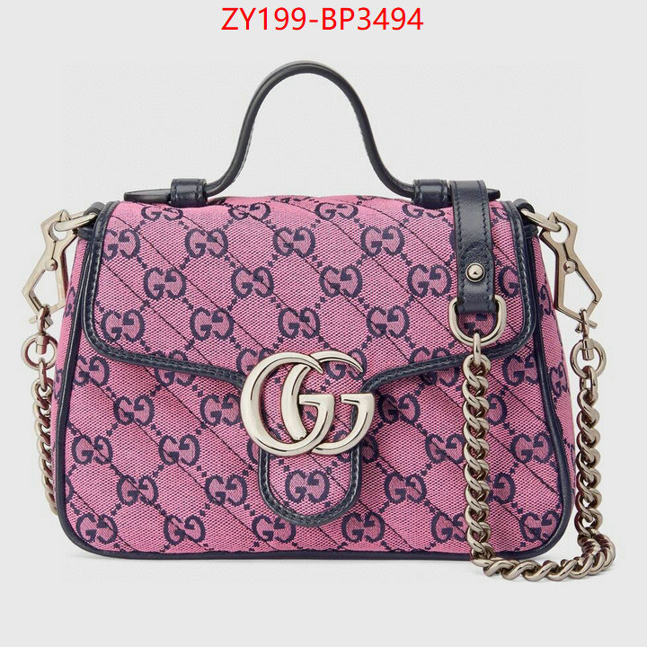 Gucci Bags(TOP)-Marmont,ID: BP3494,$: 199USD