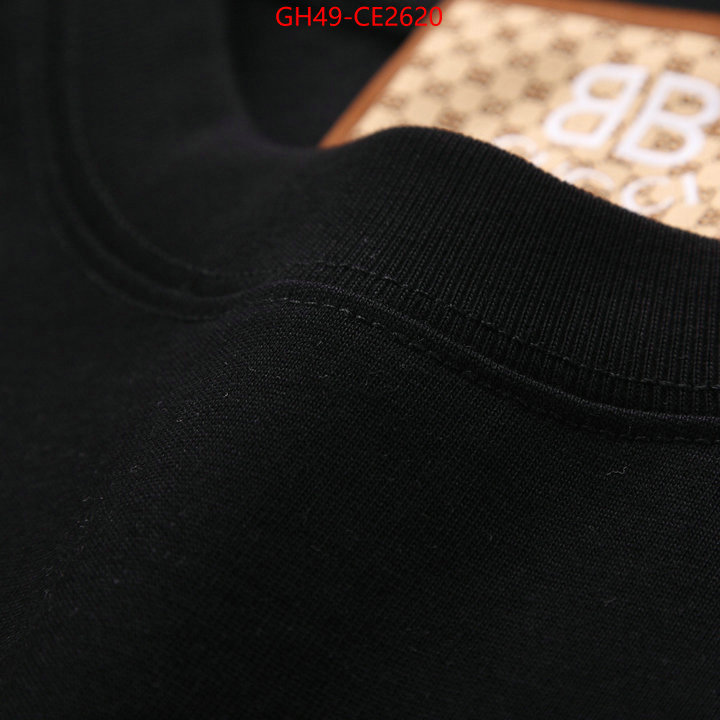 Clothing-Gucci,buy top high quality replica , ID: CE2620,$: 49USD