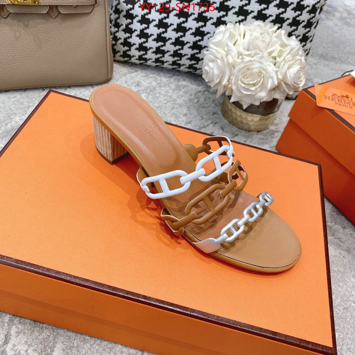 Women Shoes-Hermes,best quality replica , ID: SN1735,$: 129USD