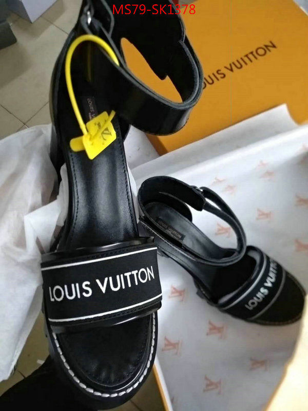 Women Shoes-LV,where to buy replicas , ID: SK1378,$:79USD