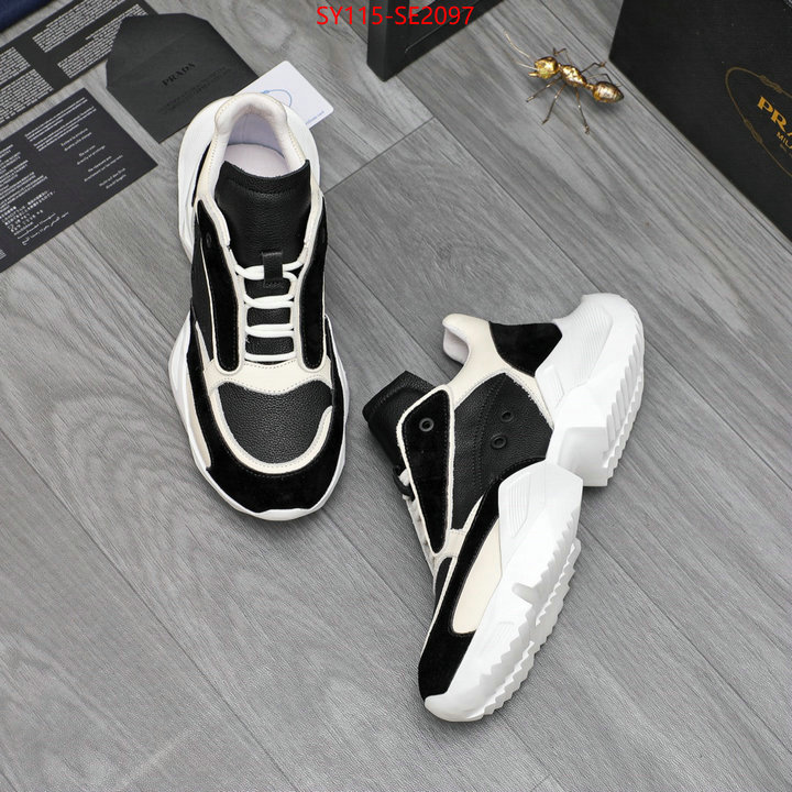 Men Shoes-Prada,where could you find a great quality designer , ID: SE2097,$: 115USD