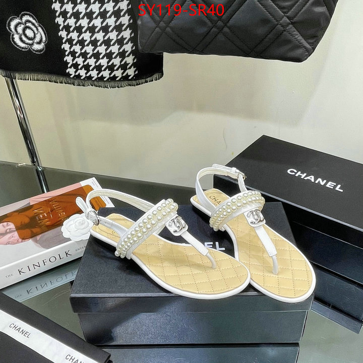 Women Shoes-Chanel,top 1:1 replica , ID:SR40,$: 119USD