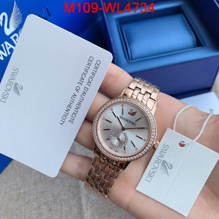 Watch(4A)-Swarovski,the highest quality fake ,ID: WL4734,$: 109USD