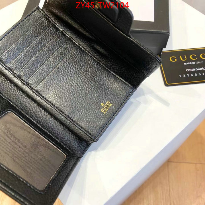 Gucci Bags(4A)-Wallet-,perfect replica ,ID: TW2104,$: 45USD