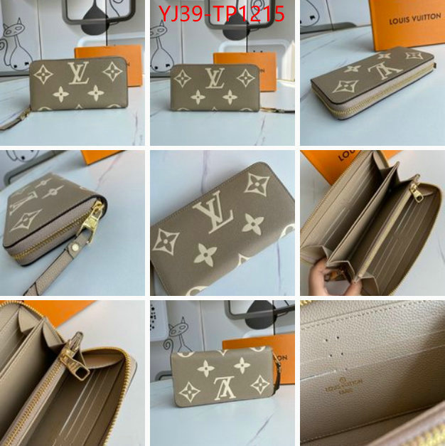 LV Bags(4A)-Wallet,ID: TP1215,$: 39USD