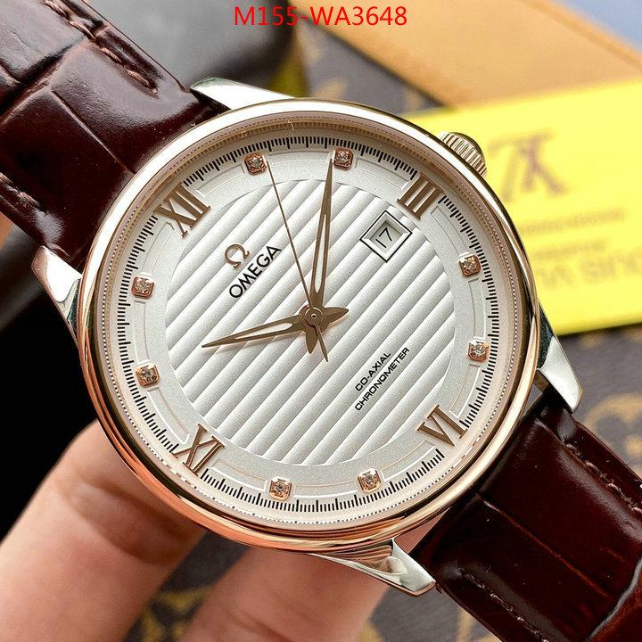 Watch(4A)-Omega,best quality replica ,ID: WA3648,$:155USD