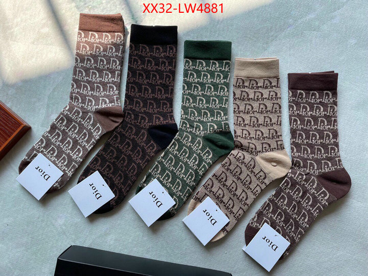 Sock-Dior,hot sale , ID: LW4881,$: 32USD