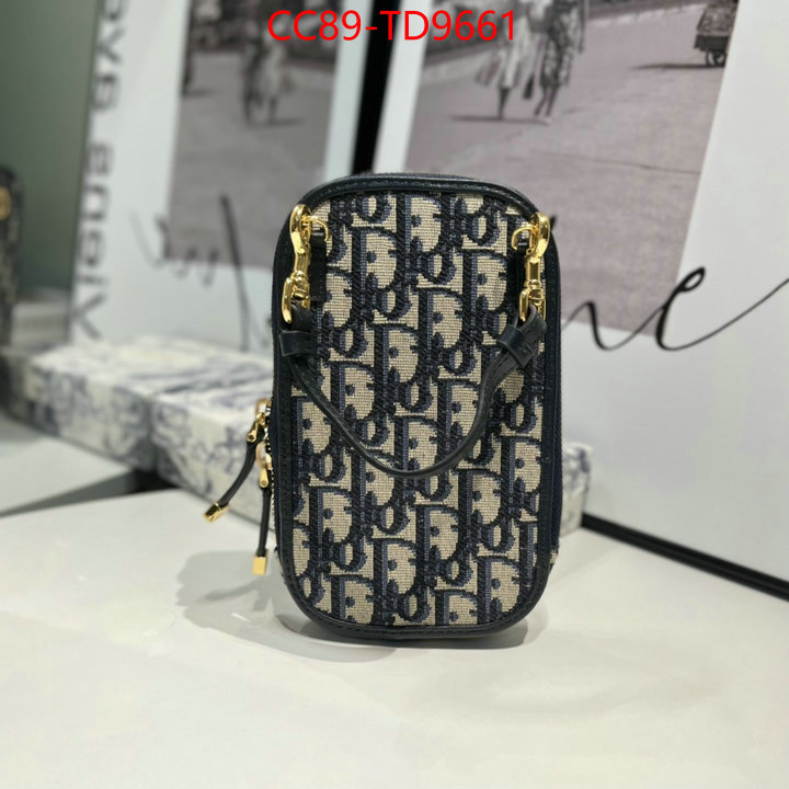Dior Bags(TOP)-Wallet-,ID: TD9661,$: 89USD