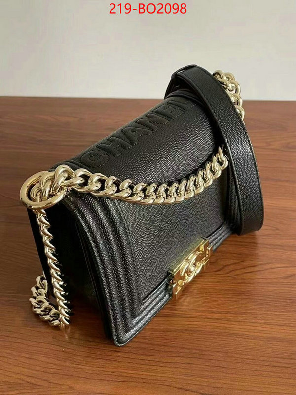 Chanel Bags(TOP)-Le Boy,ID: BO2098,$: 219USD