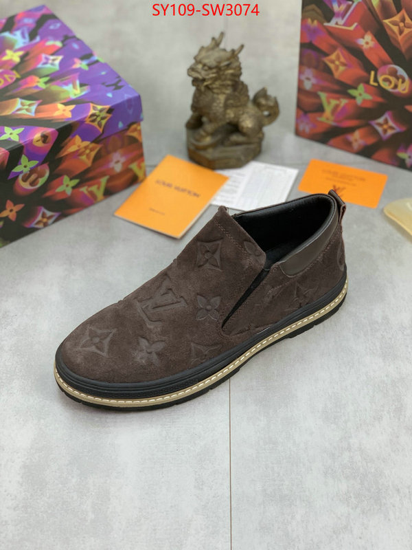 Men Shoes-LV,wholesale imitation designer replicas , ID: SW3074,$: 109USD