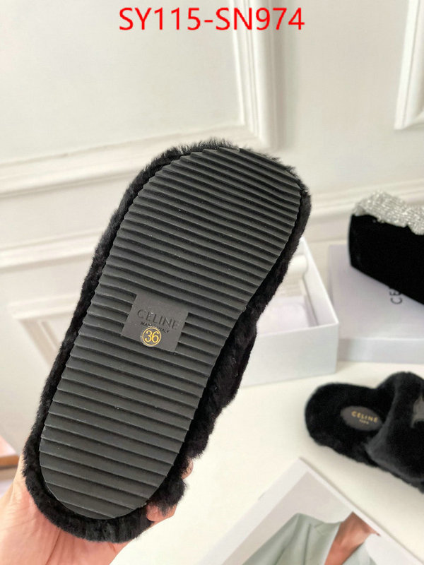 Women Shoes-CELINE,1:1 replica wholesale , ID: SN974,$: 115USD