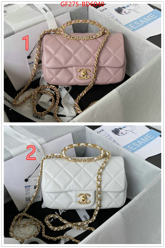 Chanel Bags(TOP)-Diagonal-,ID: BD6048,$: 275USD