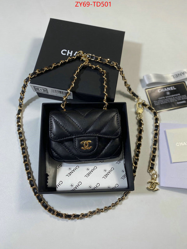 Chanel Bags(4A)-Wallet-,ID: TD501,$: 69USD