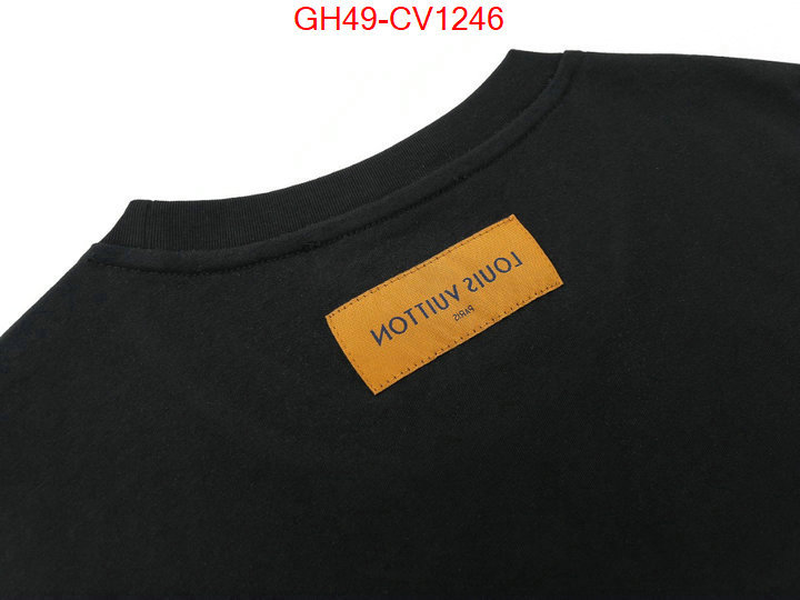 Clothing-LV,2023 luxury replicas , ID: CV1246,$: 49USD