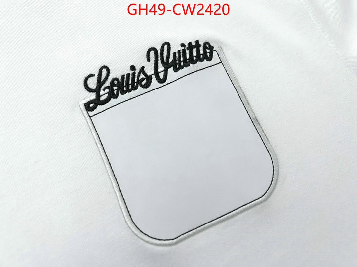 Clothing-LV,high quality , ID: CW2420,$: 49USD