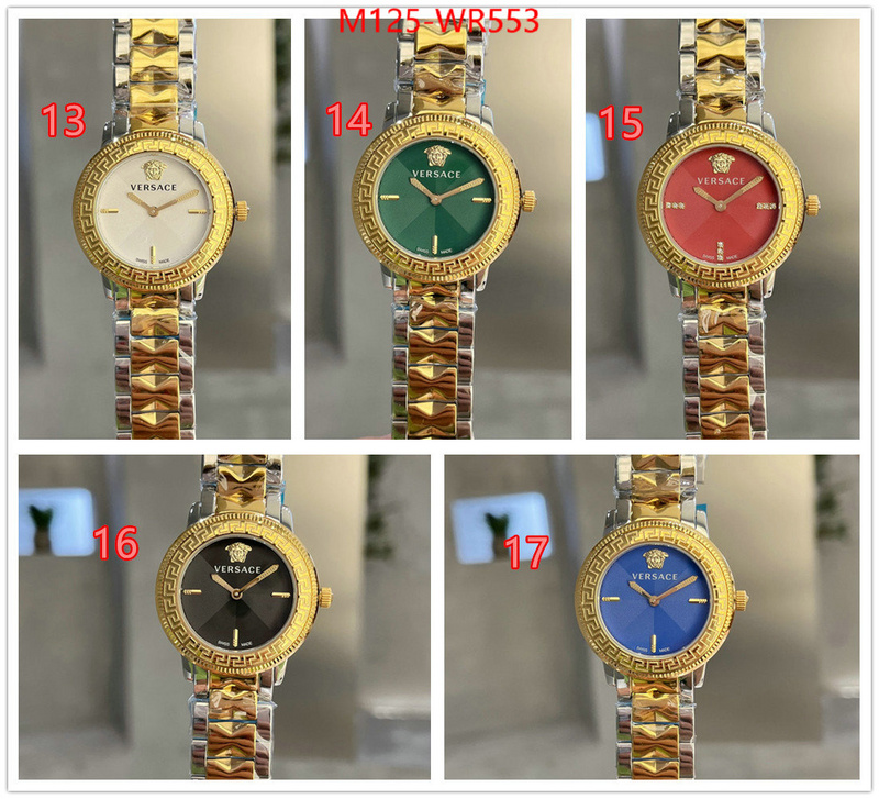 Watch(4A)-Versace,where to buy the best replica ,ID: WR553,$: 125USD