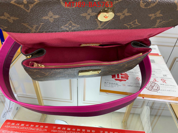 LV Bags(4A)-Handbag Collection-,ID: BA5763,$: 89USD