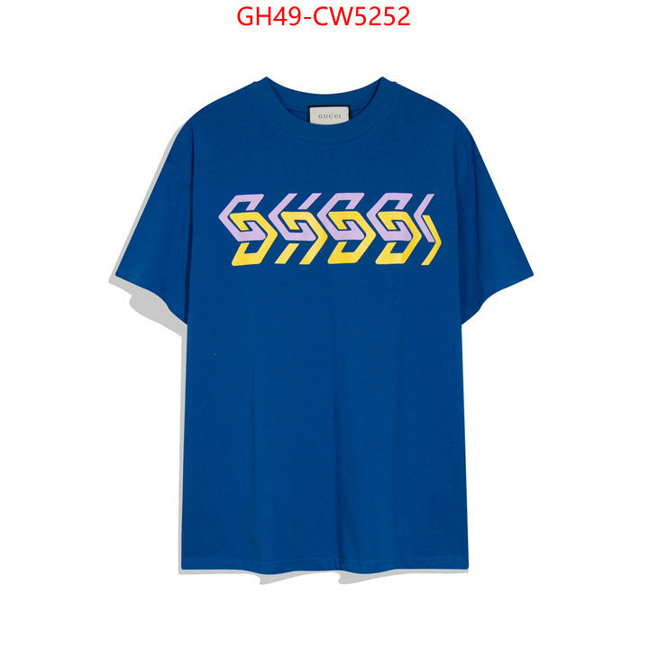 Clothing-Gucci,how to buy replica shop , ID: CW5252,$: 49USD