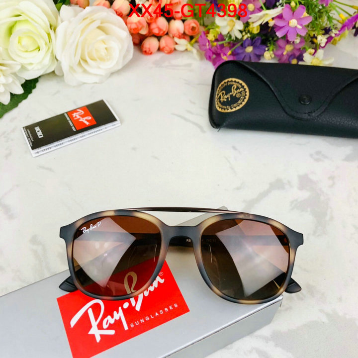 Glasses-RayBan,replica aaaaa+ designer , ID: GT4398,$: 45USD